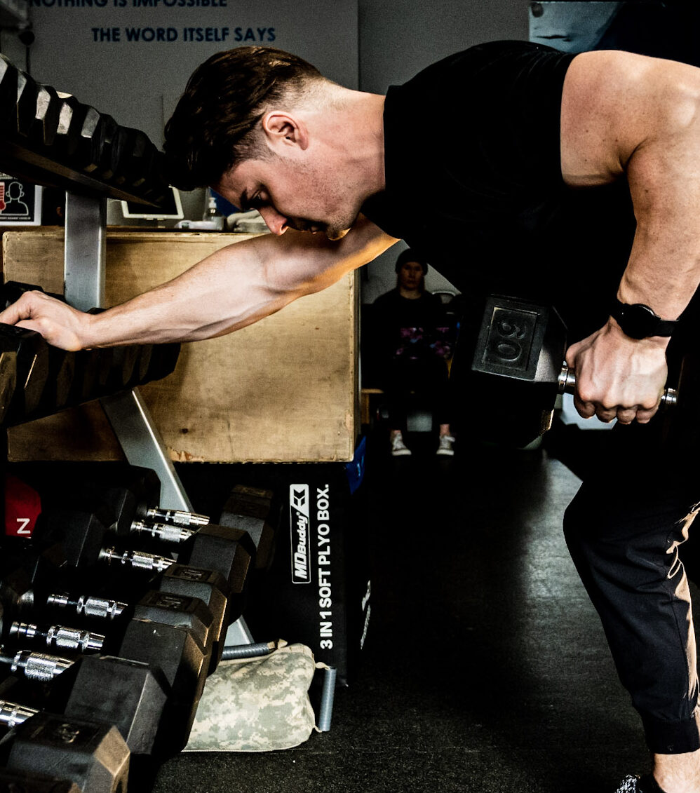 dave cowie lifting at limitless training